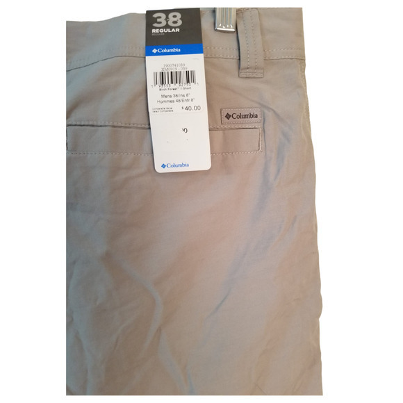 Columbia Sportswear Shorts Grey‎ Men's Size 38 NWT - Picture 7 of 8